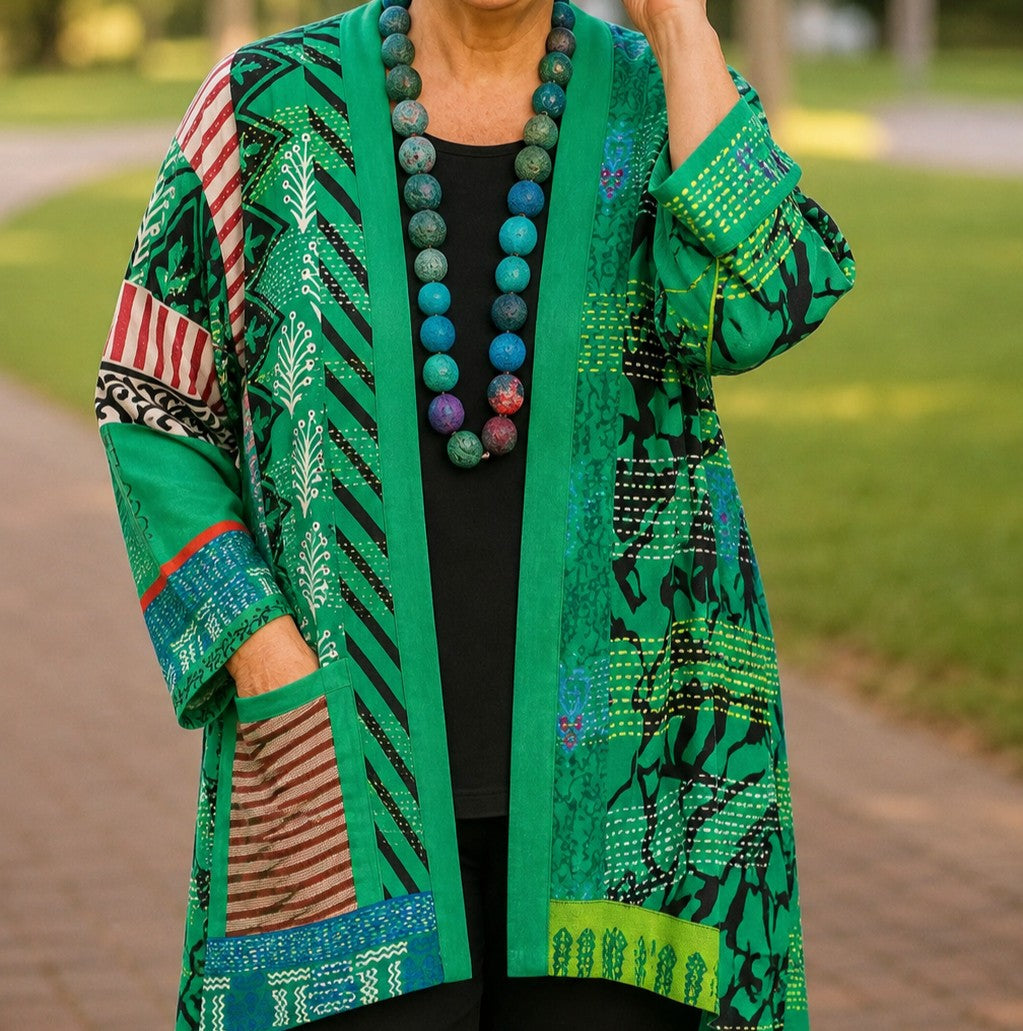 Mary | Button-Front Midi Cardigan