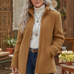Vivienne | Stand Collar Loose Jacket