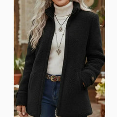 Vivienne | Stand Collar Loose Jacket
