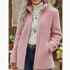 Vivienne | Stand Collar Loose Jacket