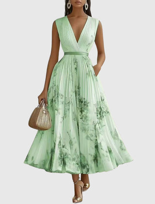 Rowella | Pleated Maxi Dress