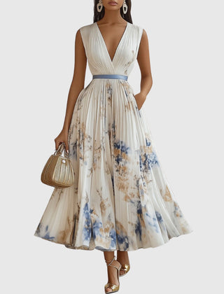 Rowella | Pleated Maxi Dress