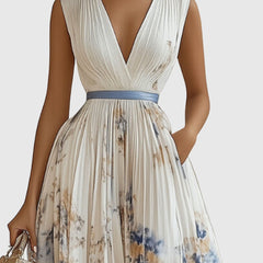 Rowella | Pleated Maxi Dress