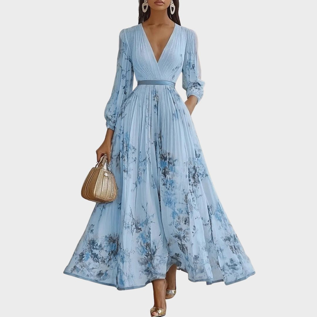 Rowella | Pleated Maxi Dress