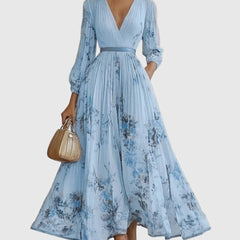 Rowella | Pleated Maxi Dress