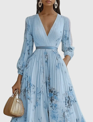 Rowella | Pleated Maxi Dress