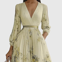 Rowella | Pleated Maxi Dress