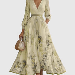 Rowella | Pleated Maxi Dress