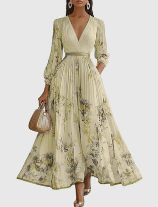 Rowella | Pleated Maxi Dress