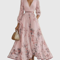 Rowella | Pleated Maxi Dress