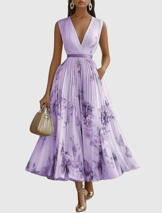 Rowella | Pleated Maxi Dress
