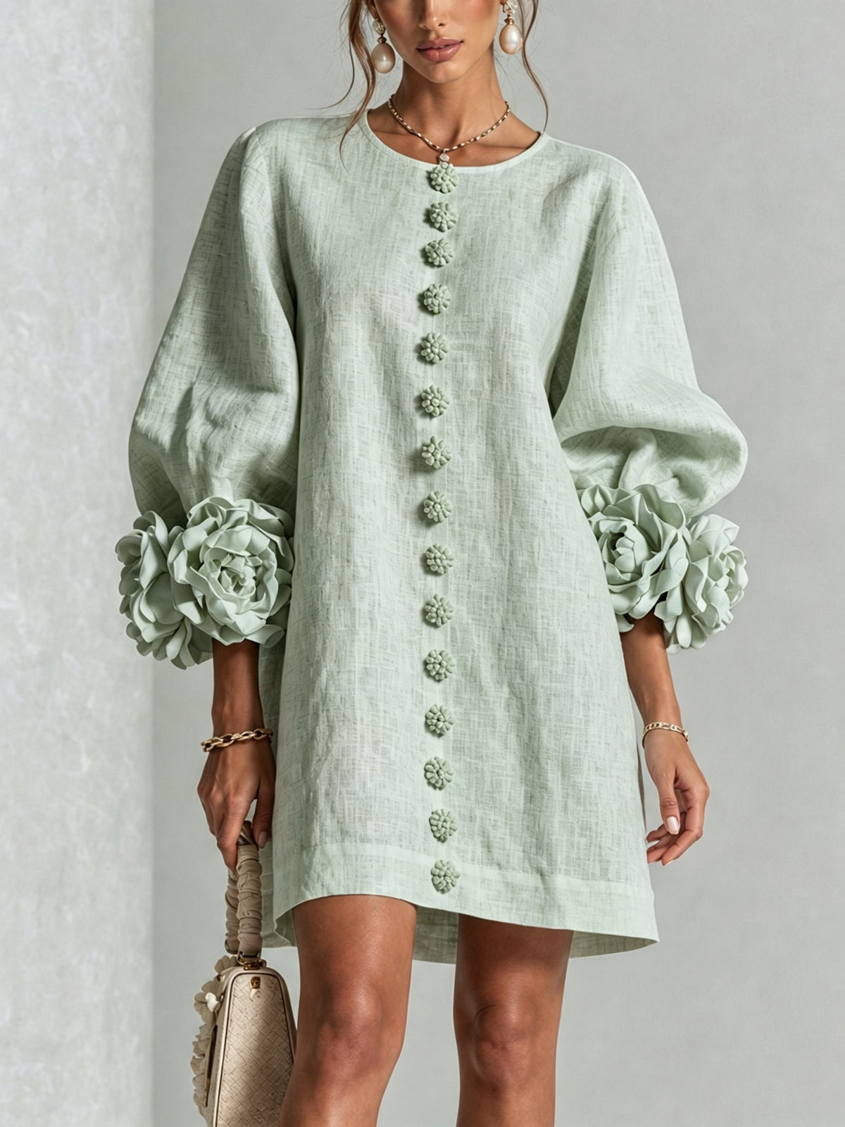 Michalina | Floral Mini Dress