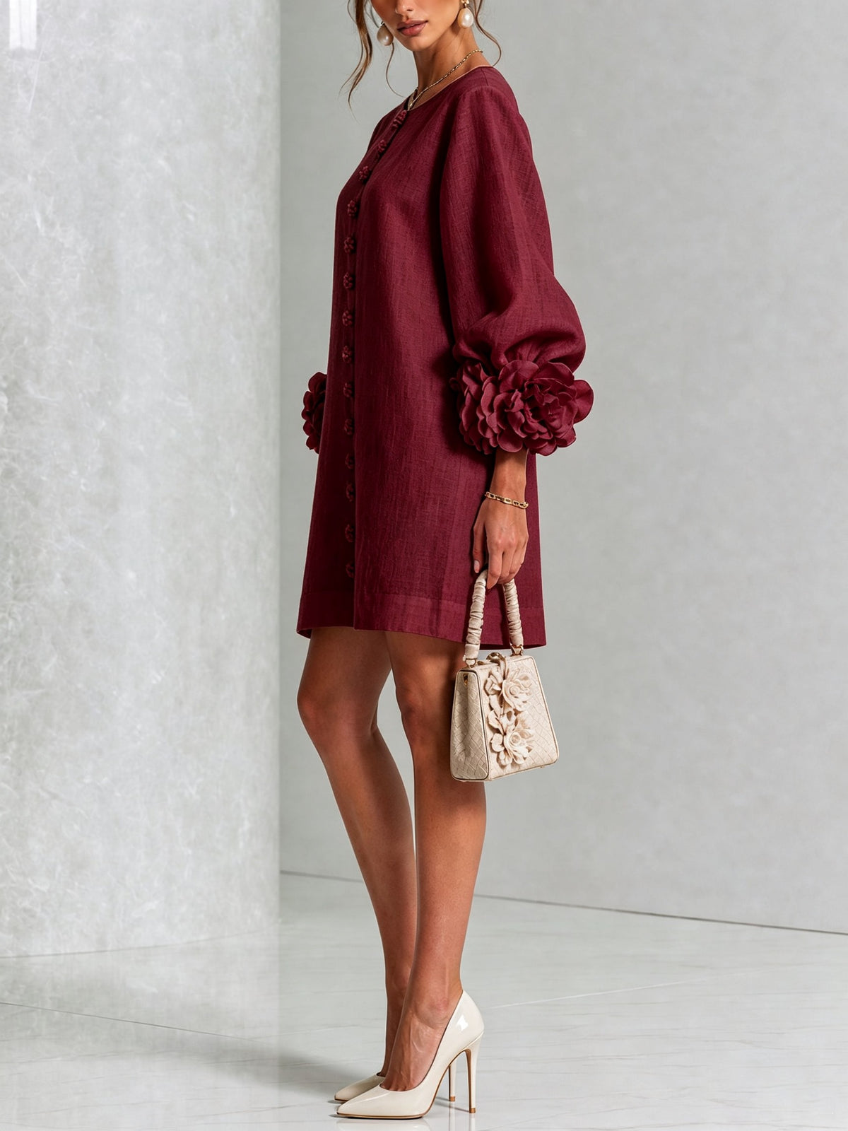 Michalina | Floral Mini Dress
