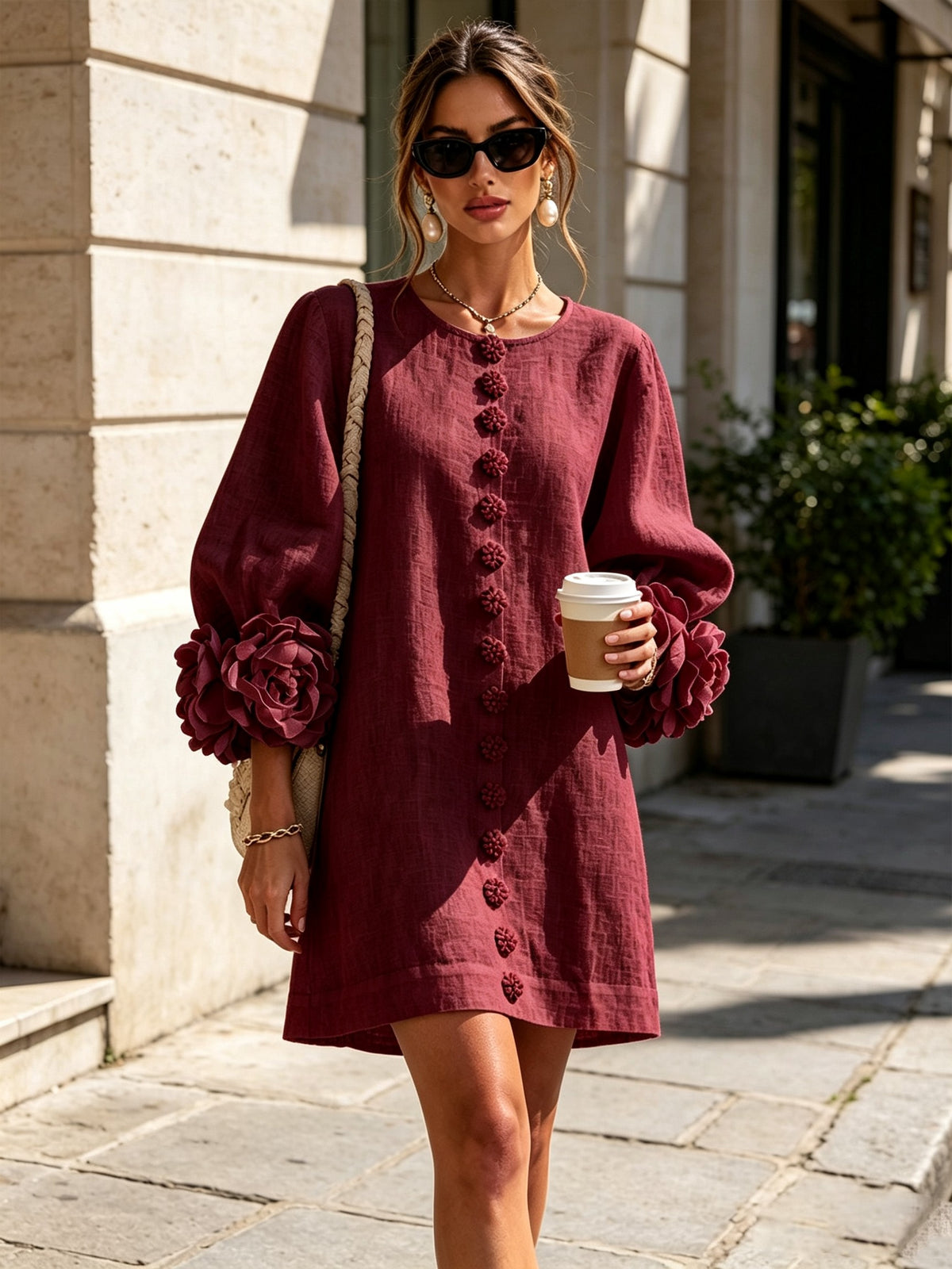 Michalina | Floral Mini Dress