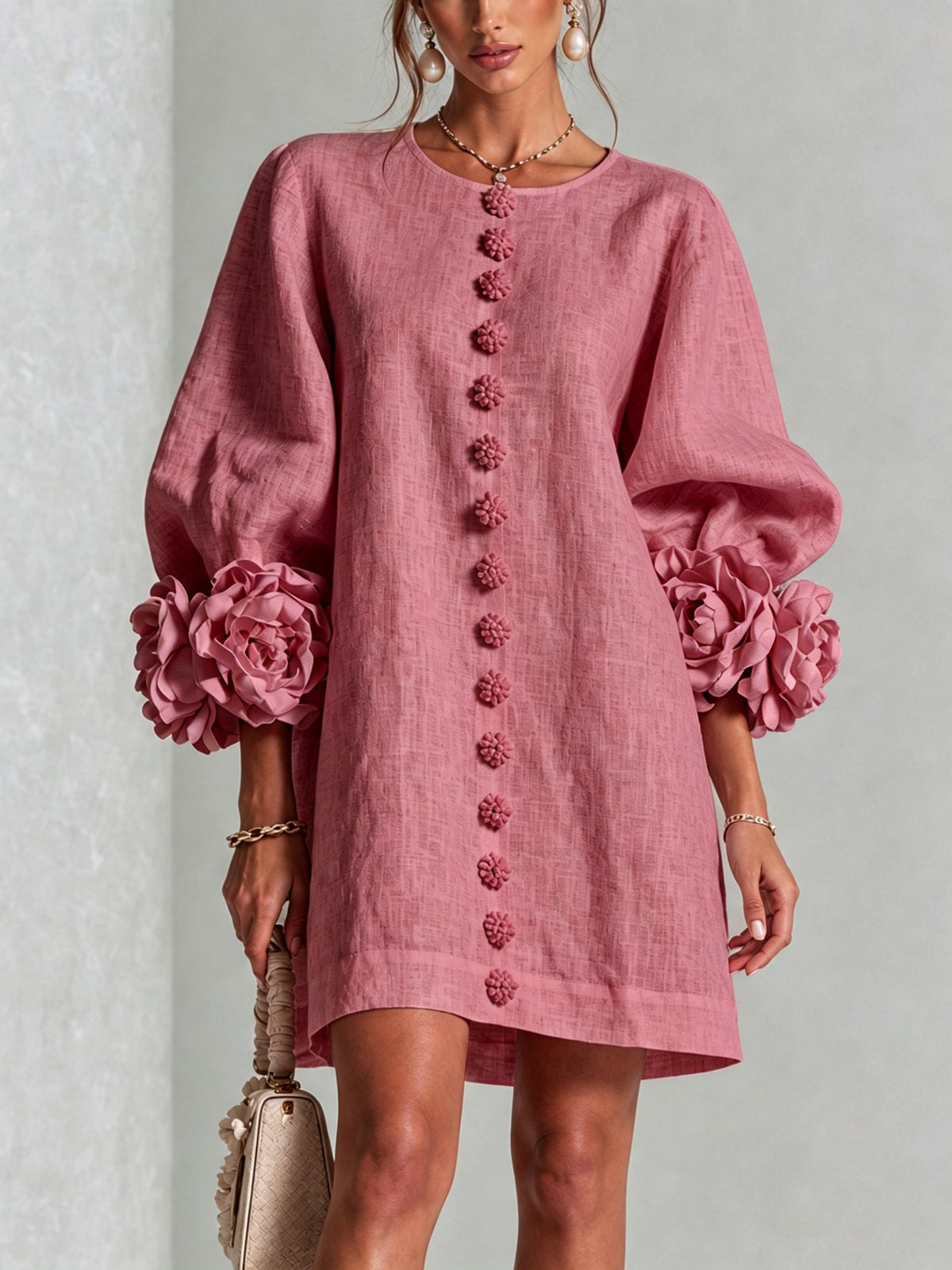 Michalina | Floral Mini Dress