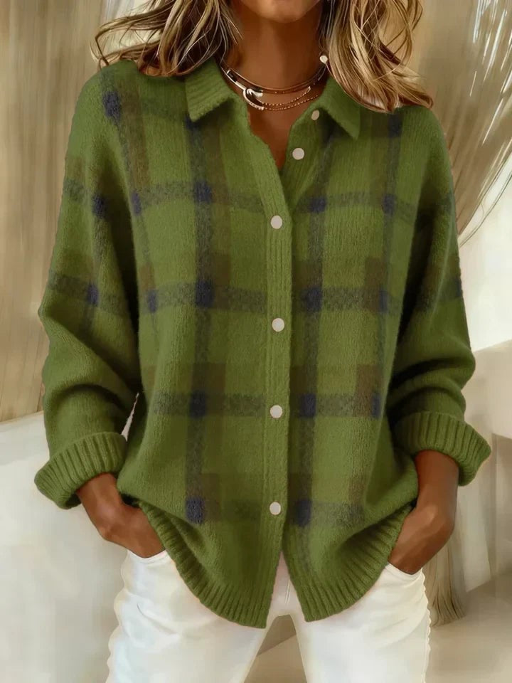 Anna | Relaxed Open-Front Knitted Vest