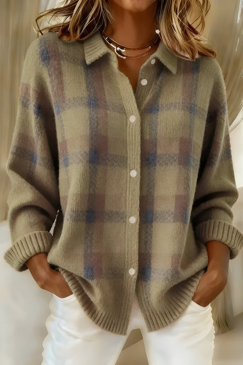 Anna | Relaxed Open-Front Knitted Vest