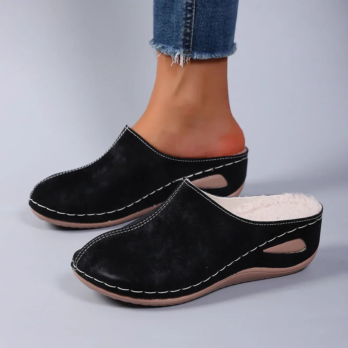 Elise | Slip-On Warm Slippers