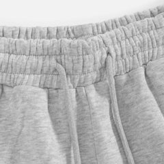 Barrel-Leg Embroidered Pup Sweatpants – Relaxed Fit