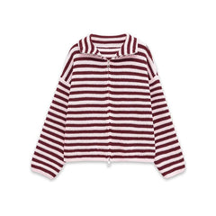 Felicity | Striped Zip Cardigan