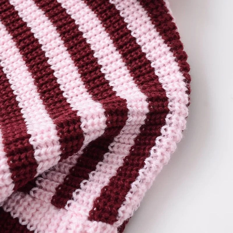 Felicity | Striped Zip Cardigan
