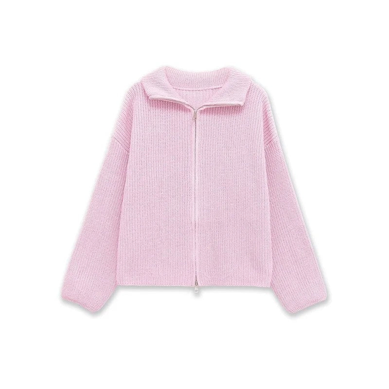 Felicity | Striped Zip Cardigan