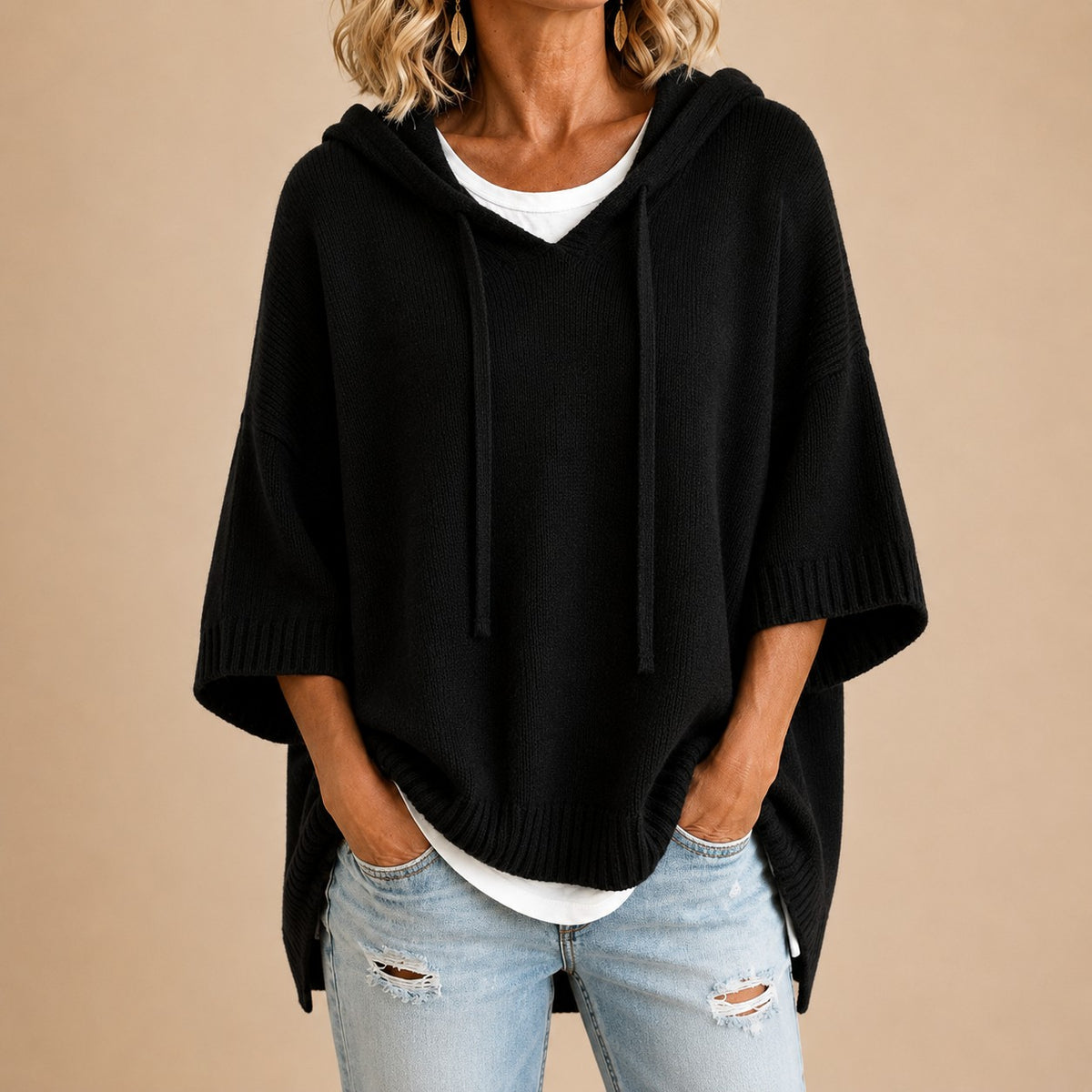 Fleur | Relaxed Hooded Jumper