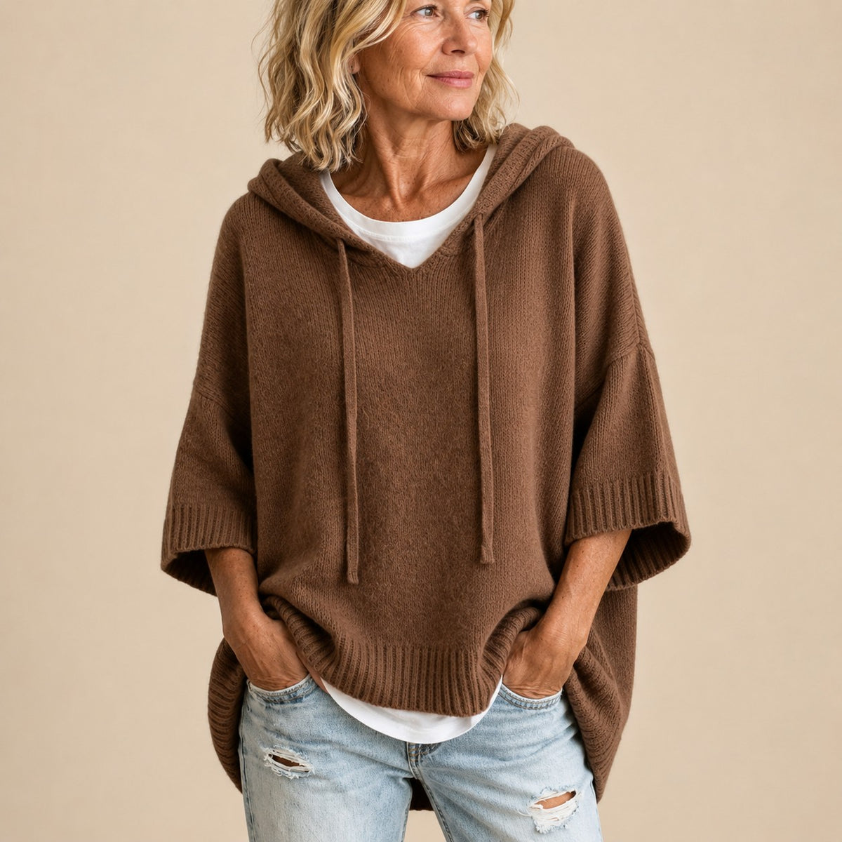 Fleur | Relaxed Hooded Jumper