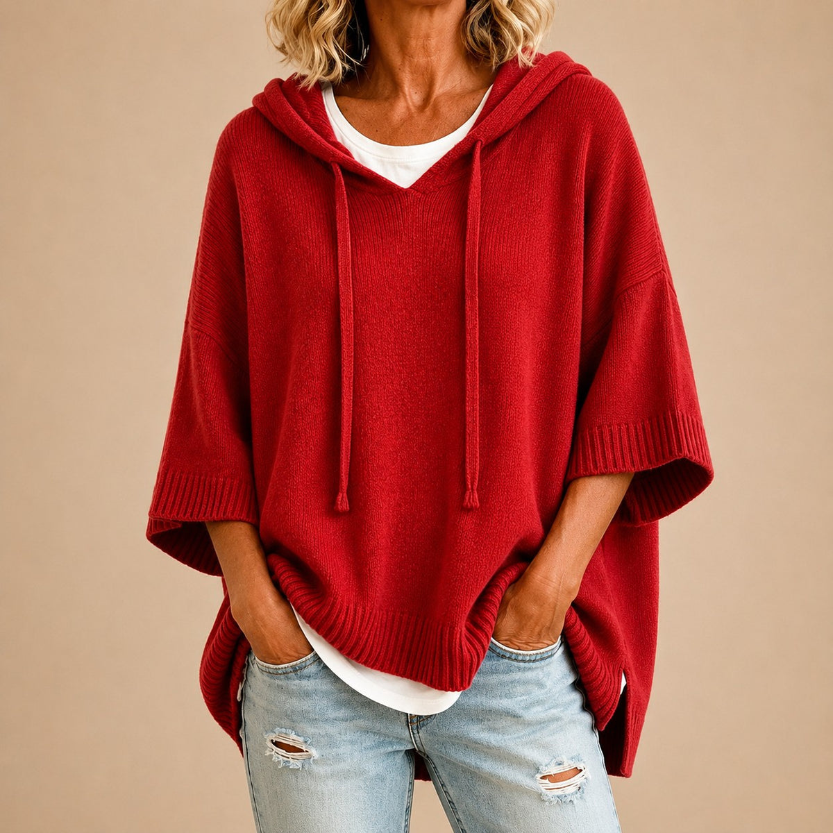 Fleur | Relaxed Hooded Jumper