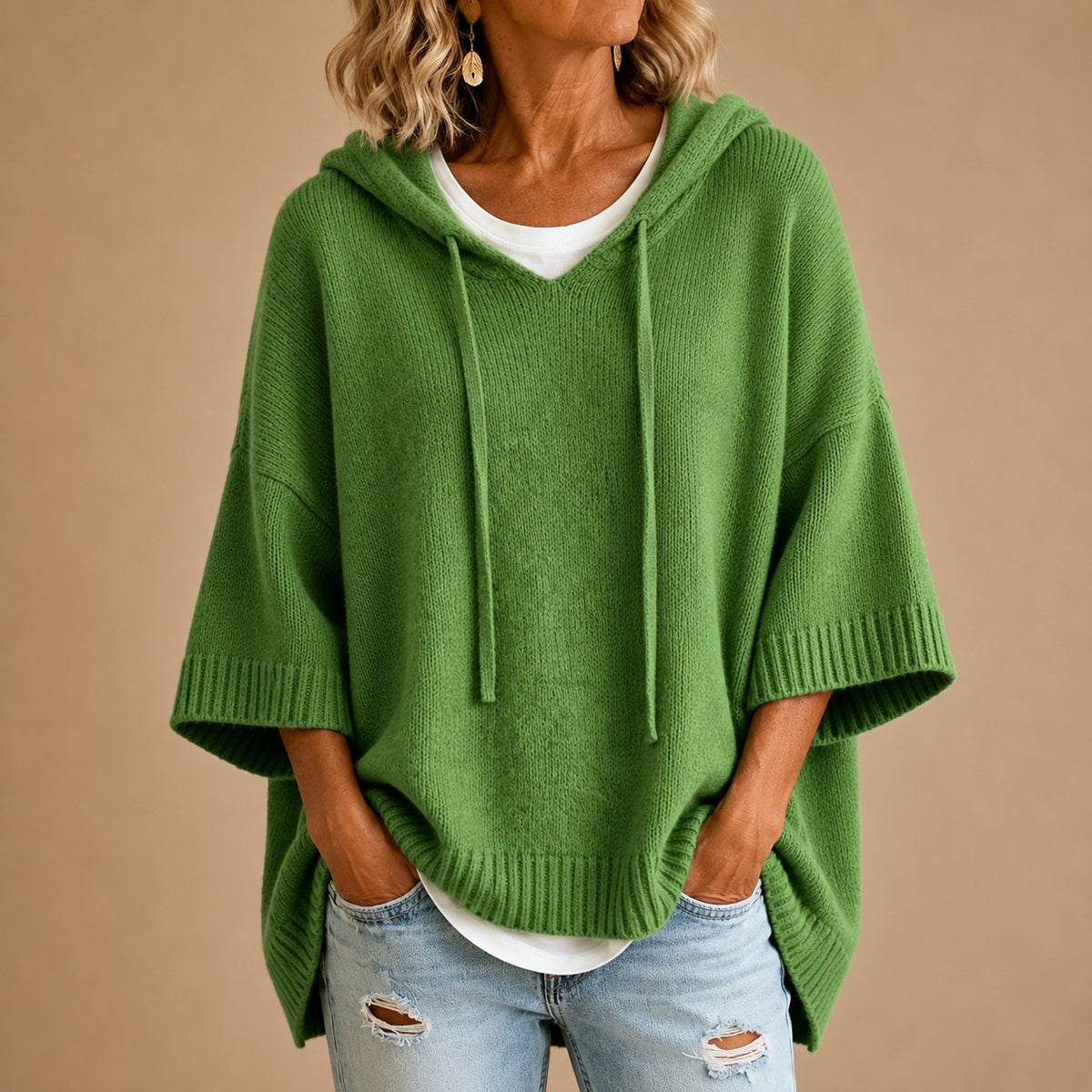 Fleur | Relaxed Hooded Jumper
