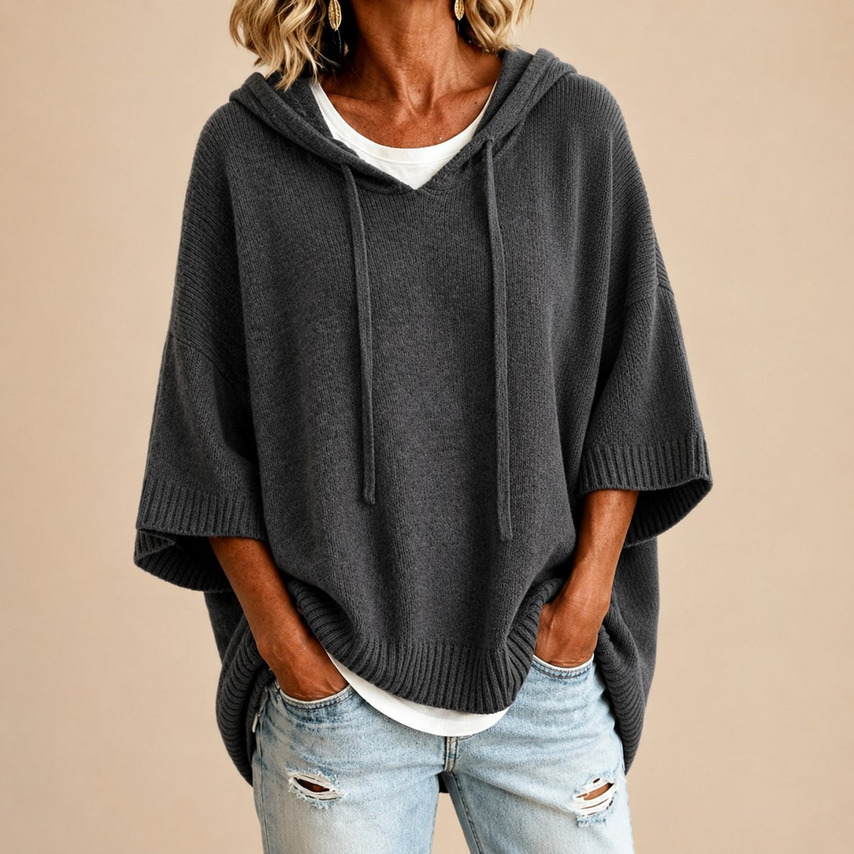 Fleur | Relaxed Hooded Jumper