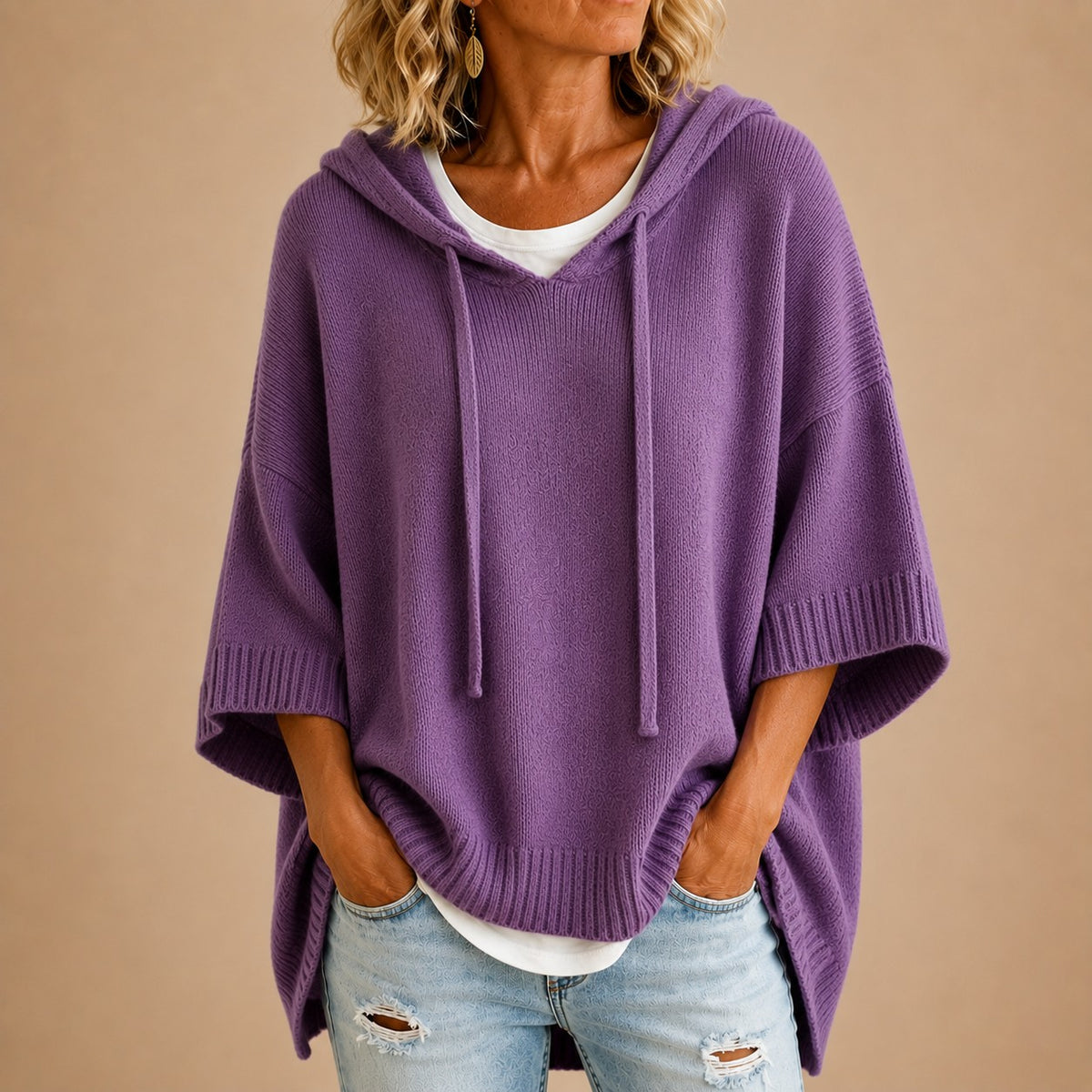 Fleur | Relaxed Hooded Jumper