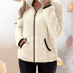 Yara | Fleece-Trimmed Zip Gilet