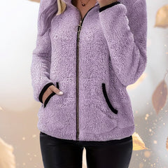 Yara | Fleece-Trimmed Zip Gilet