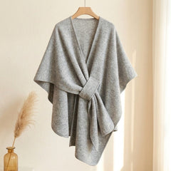Clara | Loop-Front Poncho Scarf