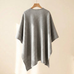 Clara | Loop-Front Poncho Scarf