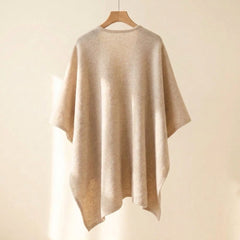 Clara | Loop-Front Poncho Scarf