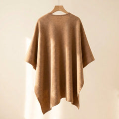 Clara | Loop-Front Poncho Scarf