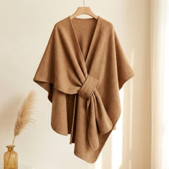 Clara | Loop-Front Poncho Scarf