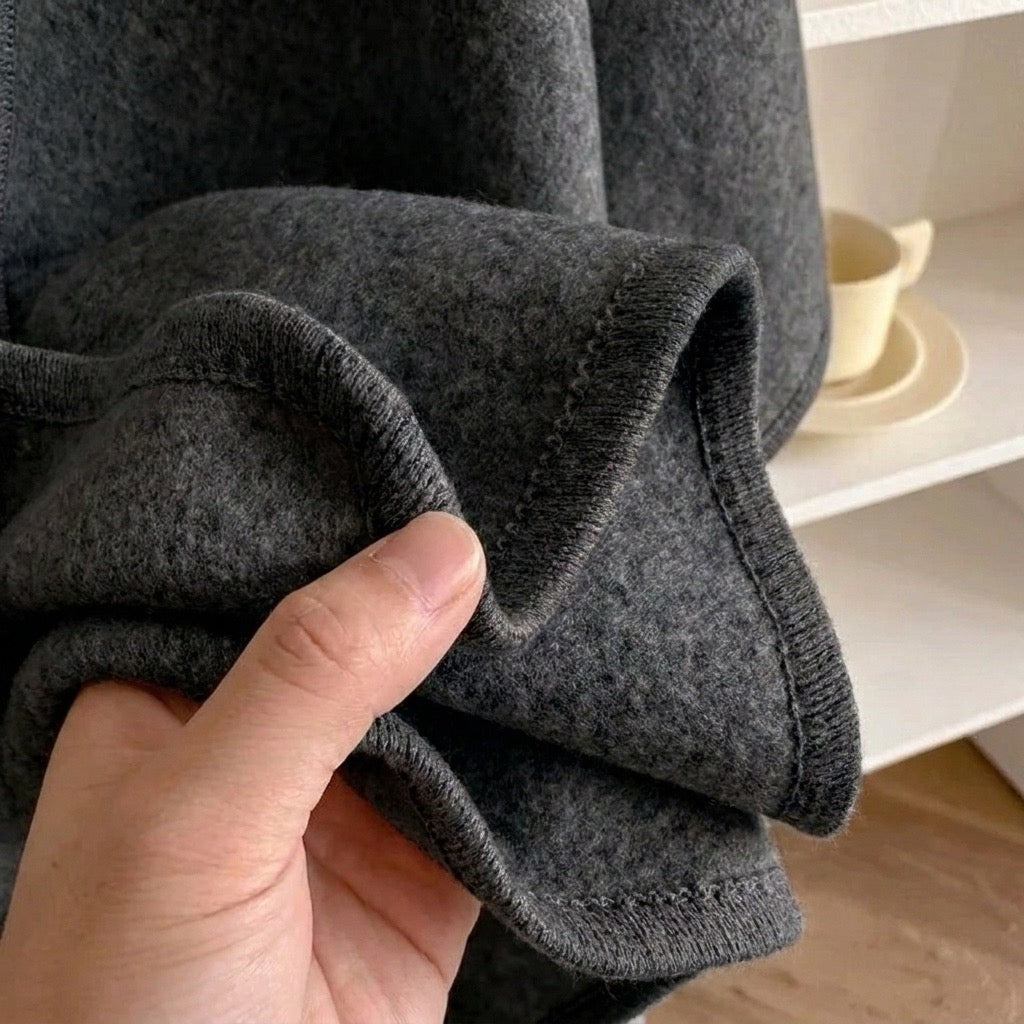 Clara | Loop-Front Poncho Scarf