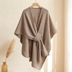 Clara | Loop-Front Poncho Scarf