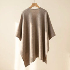 Clara | Loop-Front Poncho Scarf
