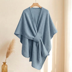 Clara | Loop-Front Poncho Scarf
