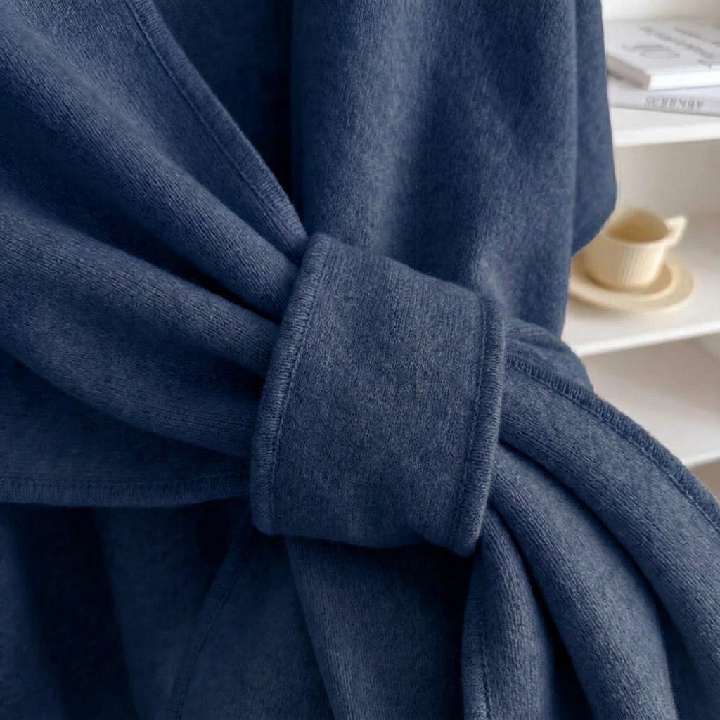 Clara | Loop-Front Poncho Scarf