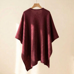 Clara | Loop-Front Poncho Scarf
