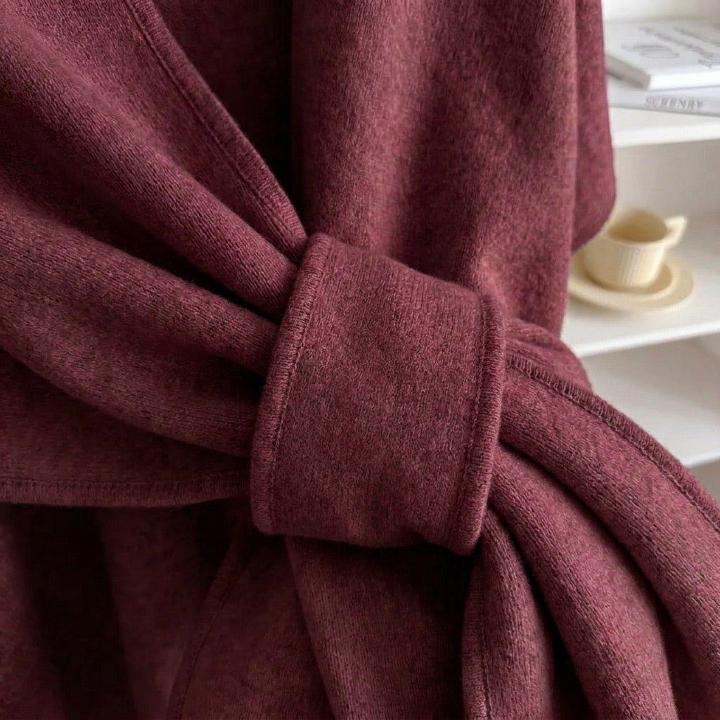 Clara | Loop-Front Poncho Scarf