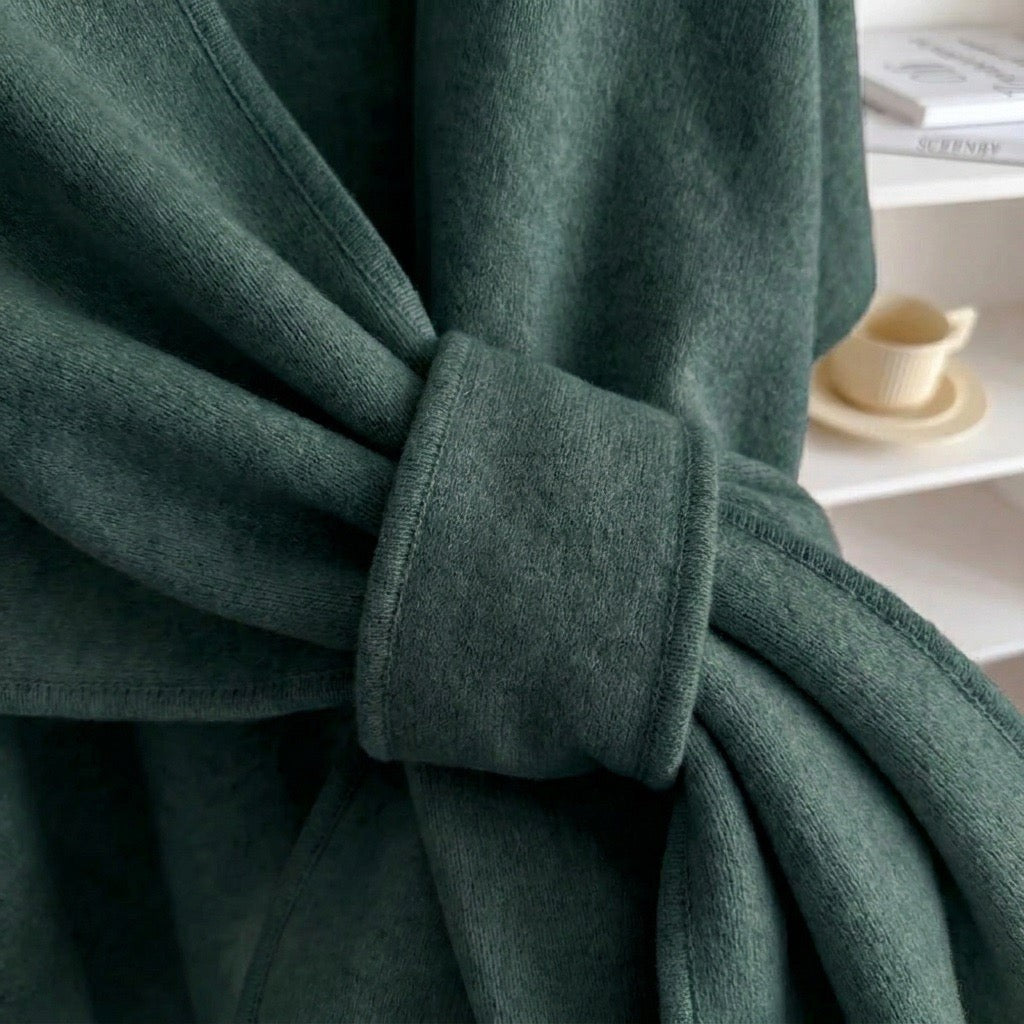 Clara | Loop-Front Poncho Scarf