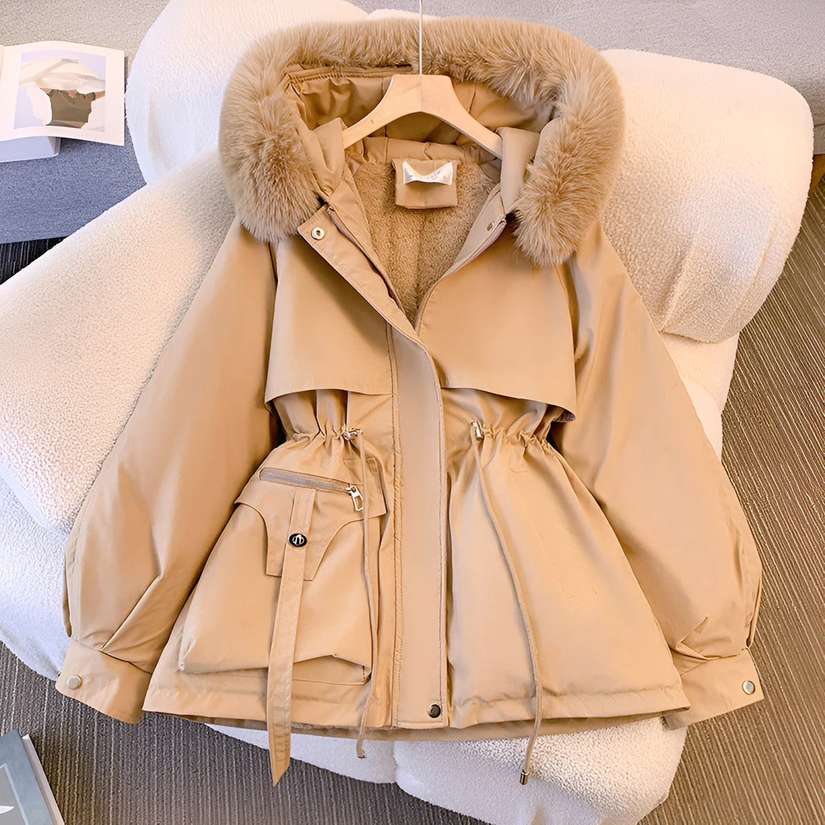 Mika | Belted Winter Jacket