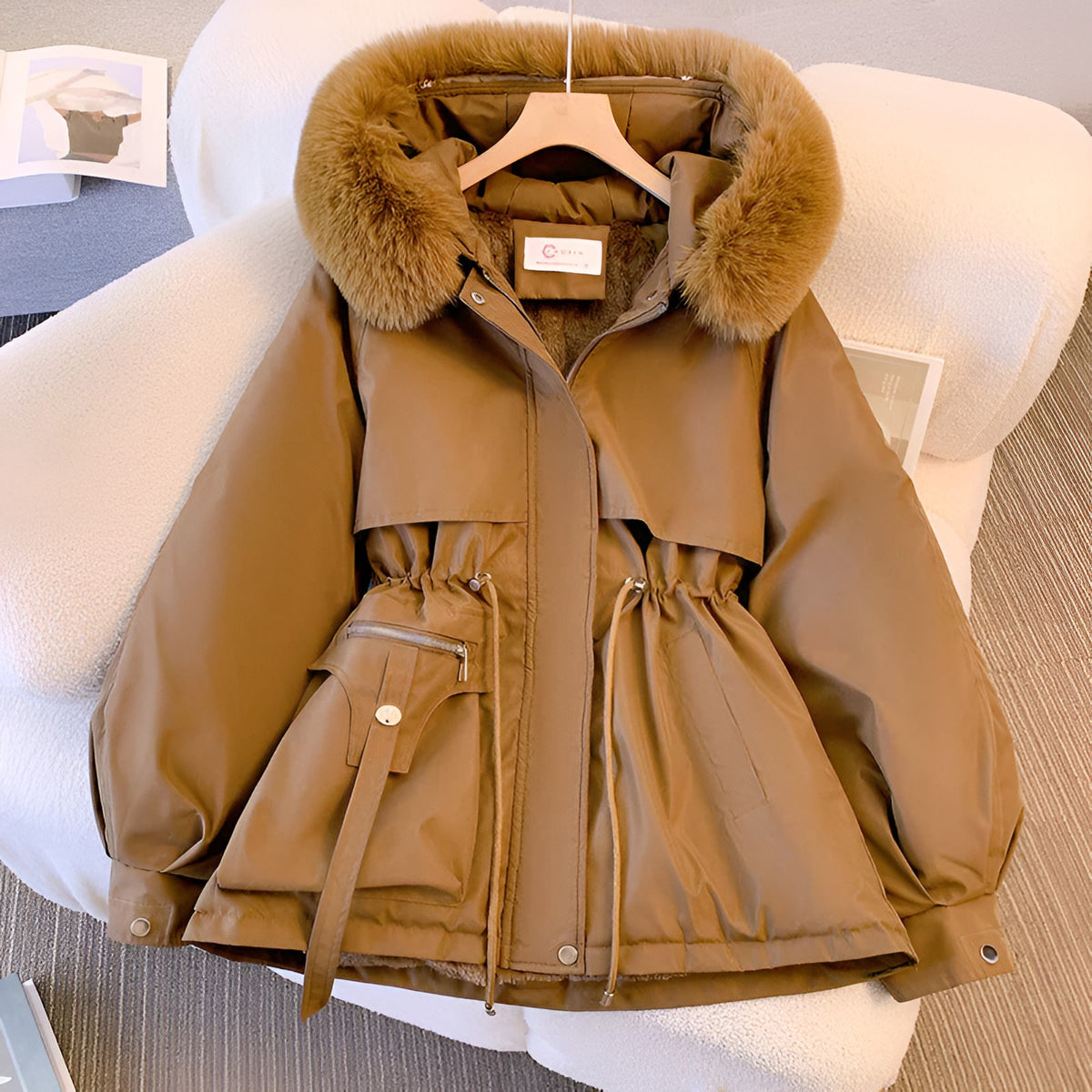 Mika | Belted Winter Jacket