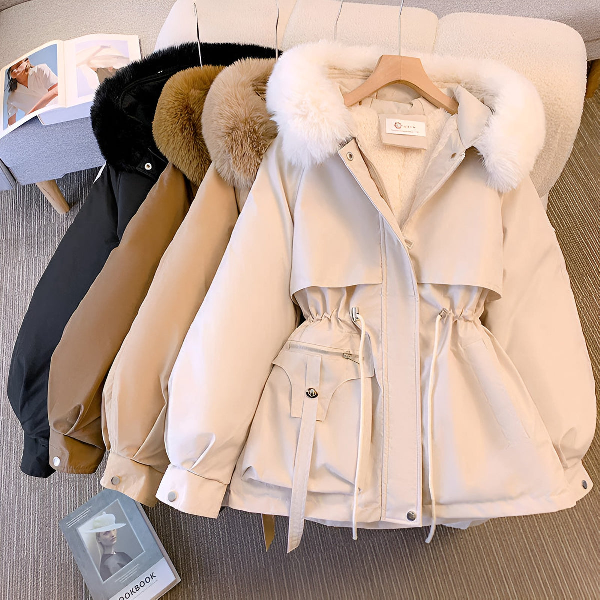 Mika | Belted Winter Jacket